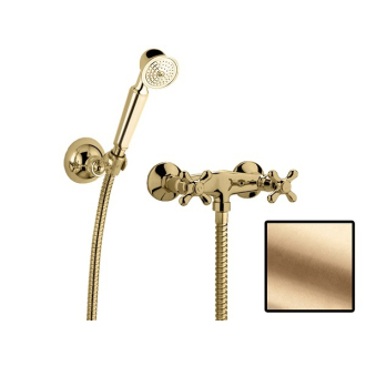 Paffoni IRIS/Ricordi IRV168DBR batéria sprchová s prísl., Bronz