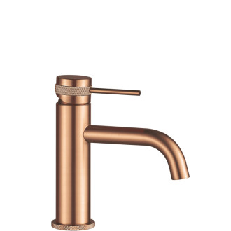 Umývadlová batéria REA Lungo Grip- brúsené Copper, nízka