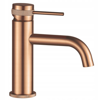 Umývadlová batéria REA Lungo Grip- brúsené Copper, nízka