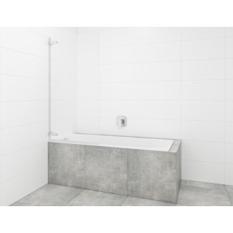 Vaňová zástena SAT TGD NEW 150x80 cm chróm SATTGVZO150CRT