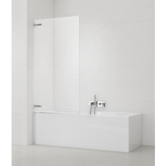 Vaňová zástena SAT TGD NEW 150x80 cm chróm SATTGVZO150CRT