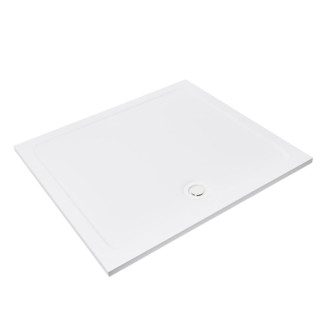 Vaničkový sifón dizajnový MULTI 90 x 40/50mm biela krytka E90KOB