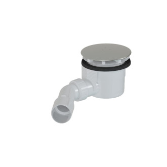 Vaničkový sifón MULTI 90 x 40/50mm nerezová krytka E90KOCR
