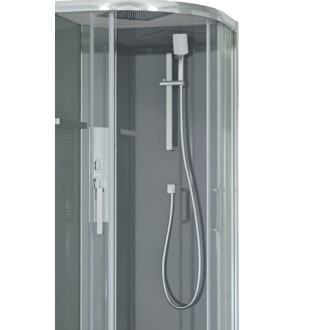 Sprchový box štvrťkruh 90x90 cm SAT SATBOXS90CRT