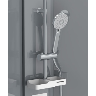Sprchový box štvrťkruh 90x90 cm SAT SAT Project SATPROBOXS90CRT