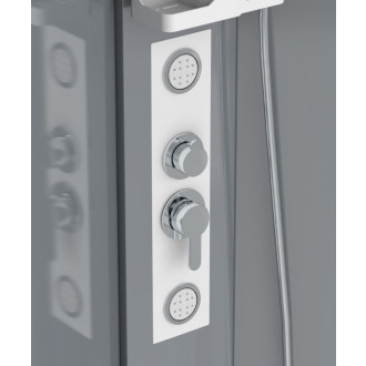 Sprchový box štvrťkruh 90x90 cm SAT SAT Project SATPROBOXS90CRT