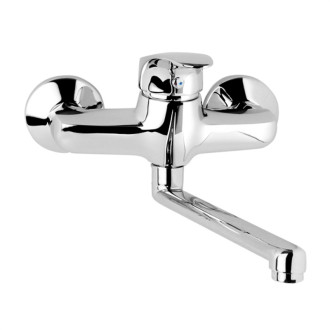 Sonáta drezová batéria nástenná 150 mm s ramienkom plochým rovným 300 mm CB30206N