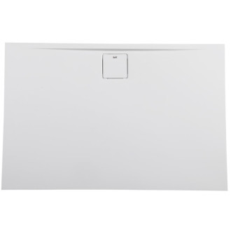 Sprchová vanička obdĺžniková SAT Vision 100x80 cm liaty mramor SATSVVI10080B