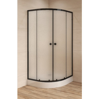 Sprchovací kút štvrťkruh 90x90 cm SAT Project SATPROMUS90CCH