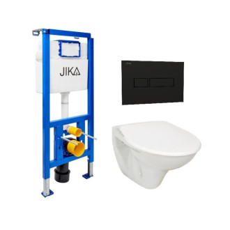 Závesný WC set Jika Nila do ľahkých stien / predstenový KMPLJIKASBS