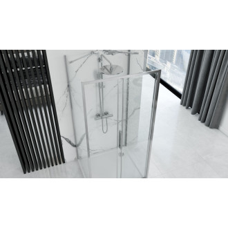 REA Sprchová kabína Rapid Slide Chrome KPL-09102