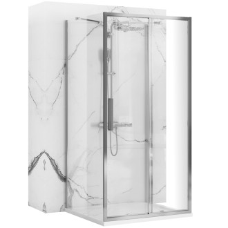 REA Sprchová kabína Rapid Slide Chrome KPL-09115