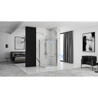 REA Sprchová kabína Molier Chróm 90x80 KPL-K1539