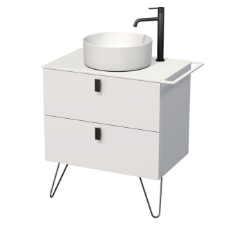A.Deco skr. pod um. 60x50cm, biela m/krión ARTDECO60BMBU