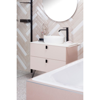 Obklad Del Conca Frammenti rosa 7,5x40 cm lesk 74FR16