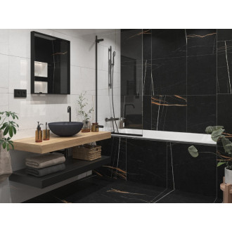 Dlažba Fineza Vision čierna 60x60 cm mat DAK63389.1