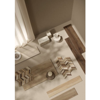 Dlažba Dom Deep Wood walnut 20x120 cm mat ADW1250