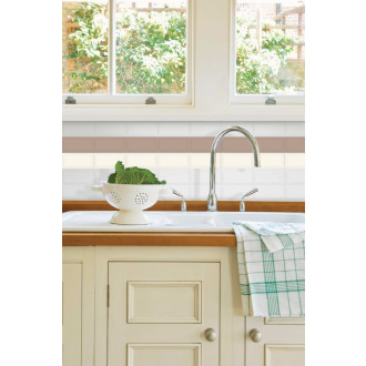 Obklad Fineza Fazzeto white 10x20 cm lesk MET01