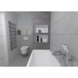 Dlažba Fineza Abe tmavo šedá 30x60 cm mat ABE36DGRR