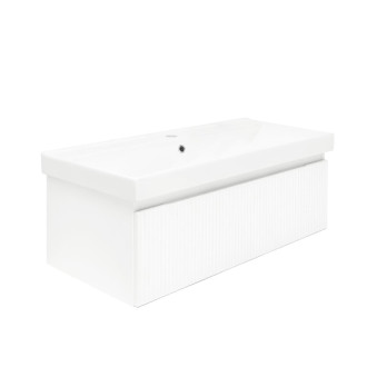SAT Evolution skrinka 100 s um. biela mat SATEVO100WMU1