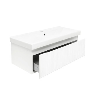 SAT Evolution skrinka 100 s um. biela mat SATEVO100WMU1