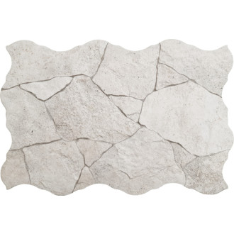 Dlažba Realonda Flagstone borgóna biela 44x66 cm mat FLAGBORGWH