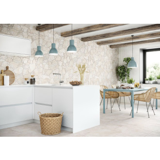 Dlažba Realonda Flagstone borgóna biela 44x66 cm mat FLAGBORGWH