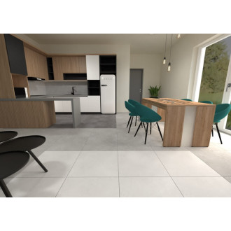 Dlažba Fineza Lobby sivá 60x60 cm mat LOBBY60GR