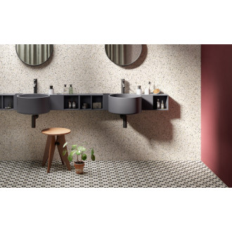 Dlažba Del Conca Frammenti bianco 20x20 cm mat 20FR10MA