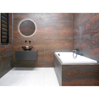 Dlažba Sintesi Met Arch svetlo strieborná 60x60 cm mat MA12325