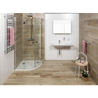 Dlažba Fineza West tmavo hnedá 20x120 cm mat DAKVG522.1