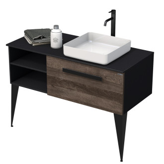 LUXE um.skř.s dosk 110 č.br/dr.lesk P,32 LUXE110PCDLBU32