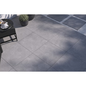 Dlažba Rako Betonico Outdoor sivá 60x60 cm mat DAR66791.1