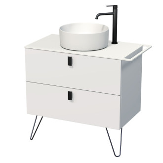 A.Deco skr. pod um. 80x50cm, biela m/krión ARTDECO80BMBU