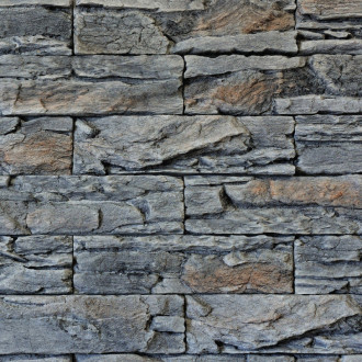 Obklad Vaspo skala zvrásnená antracit 10,8x40 cm reliéfny V55204