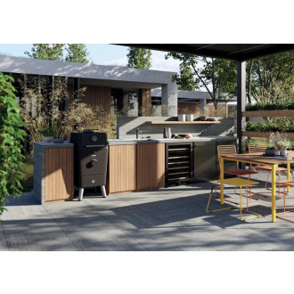 Dlažba Rako Vals Outdoor Pepper 60x60 cm mat DAR66848.1