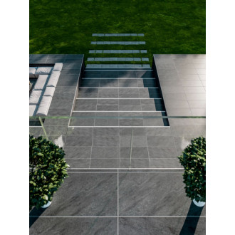 Dlažba Fineza Pietra Serena anthracite 60x120 cm mat PISE612AN2