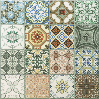 Dlažba Realonda Medes Provenza Deco 44x44 cm mat PRODECO