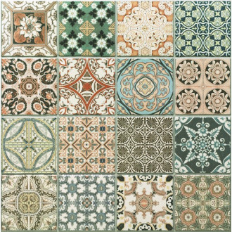 Dlažba Realonda Medes Provenza Deco 44x44 cm mat PRODECO