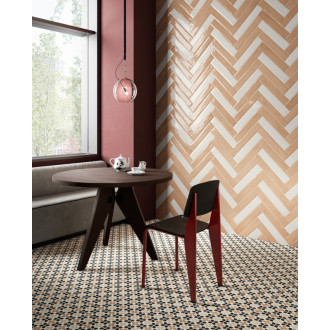 Obklad Del Conca Frammenti bianco 7,5 x 40 cm lesk 74FR10