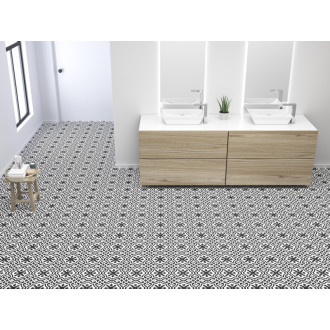 Dlažba Peronda FS Patchworks Berkeley black 45x45 cm mat BERKELEYBK45