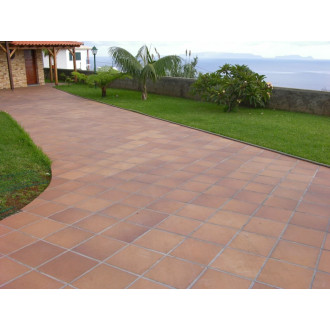 Dlažba Gresan Albarracin tehlová 33x33 cm mat GRA3333