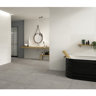 Obklad Dom Comfort G white 33x100 cm mat DCOG3310R