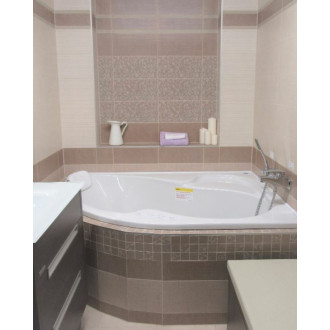 Obklad Rako Textile hnedá 20x40 cm mat WADMB103.1