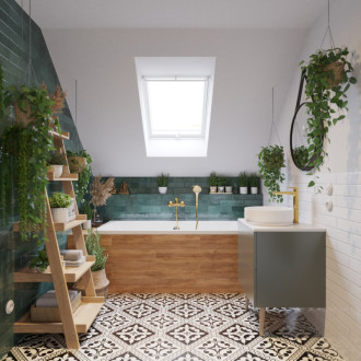 Obklad Ribesalbes Earth Amazon 7,5 X30 cm lesk EARTH2912