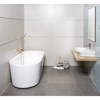 Dlažba Fineza Cement ash 60x120 cm pololesk CEMENT612ASH