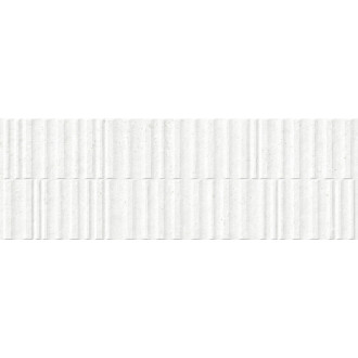 Obklad Peronda Manhattan white wavy 33x100 cm mat MANHAWHWD