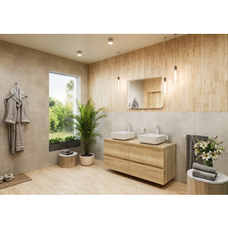 Dlažba Fineza Valley beige 15x90 cm mat VALLEY159BE