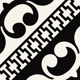 Dlažba Del Conca Paris nero 20x20 cm mat 20PR00VNA