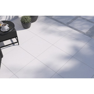 Dlažba Rako Betonico Outdoor bielošedá 60x60 cm mat DAR66790.1